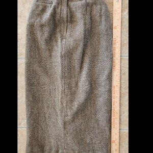 Ralph Lauren Wool Pencil  Maxi Skirt Size 6